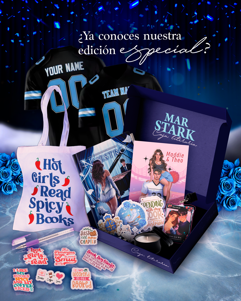 Caja literaria Mar Stark