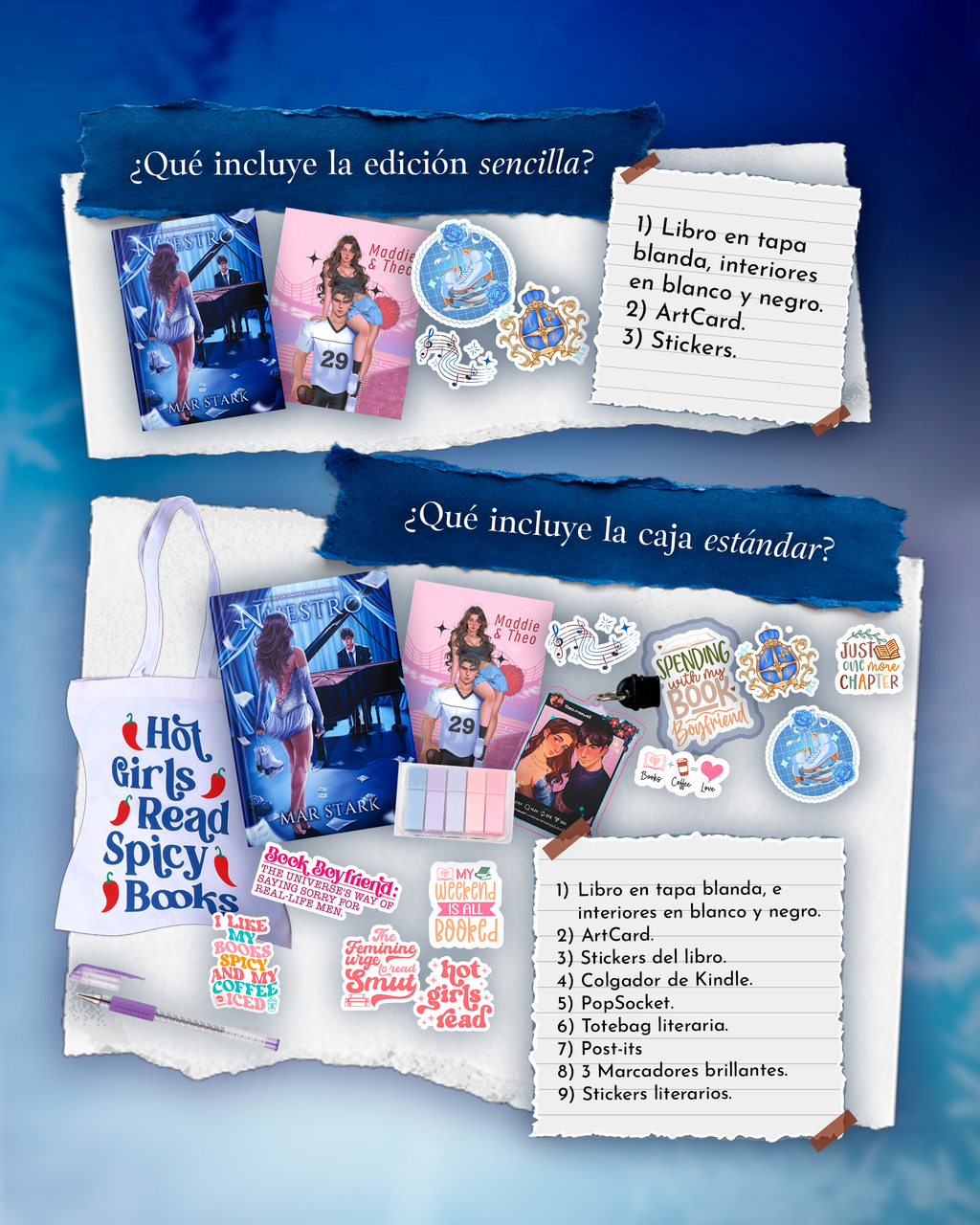 Caja literaria Mar Stark