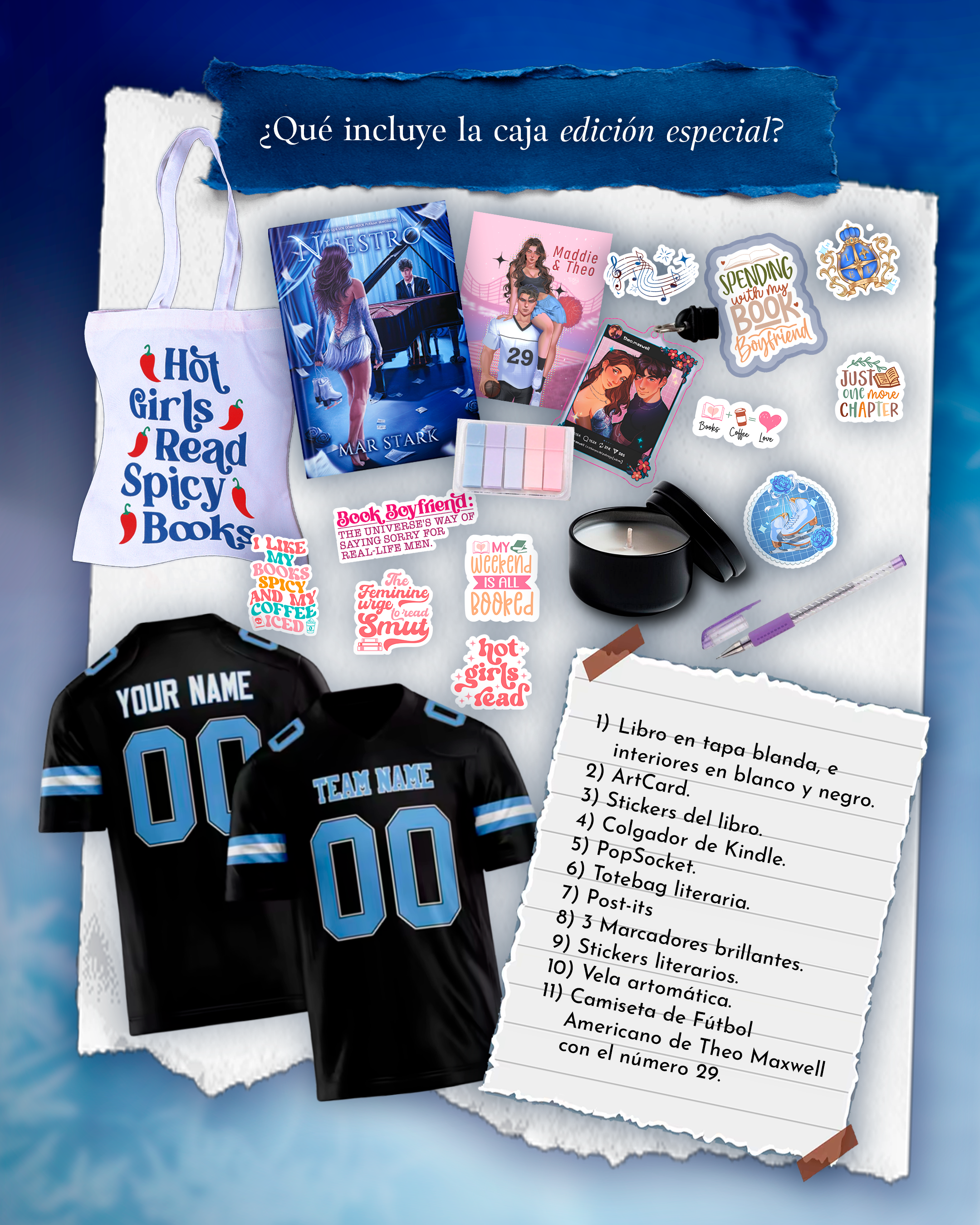 Caja literaria Mar Stark