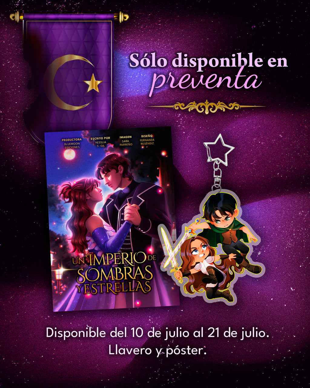 CAJA LITERARIA UN IMPERIO DE SOMBRAS Y ESTRELLAS