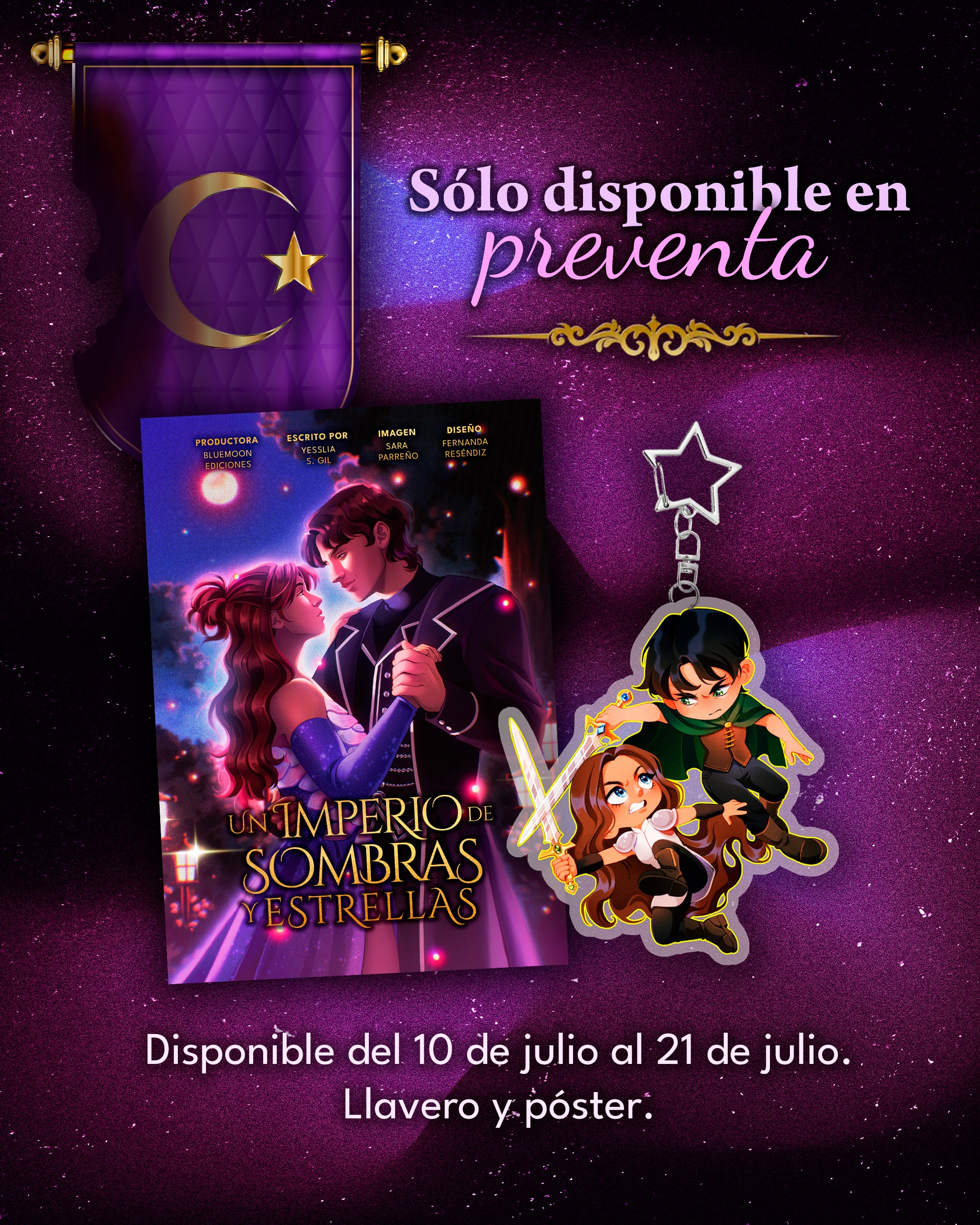 CAJA LITERARIA UN IMPERIO DE SOMBRAS Y ESTRELLAS