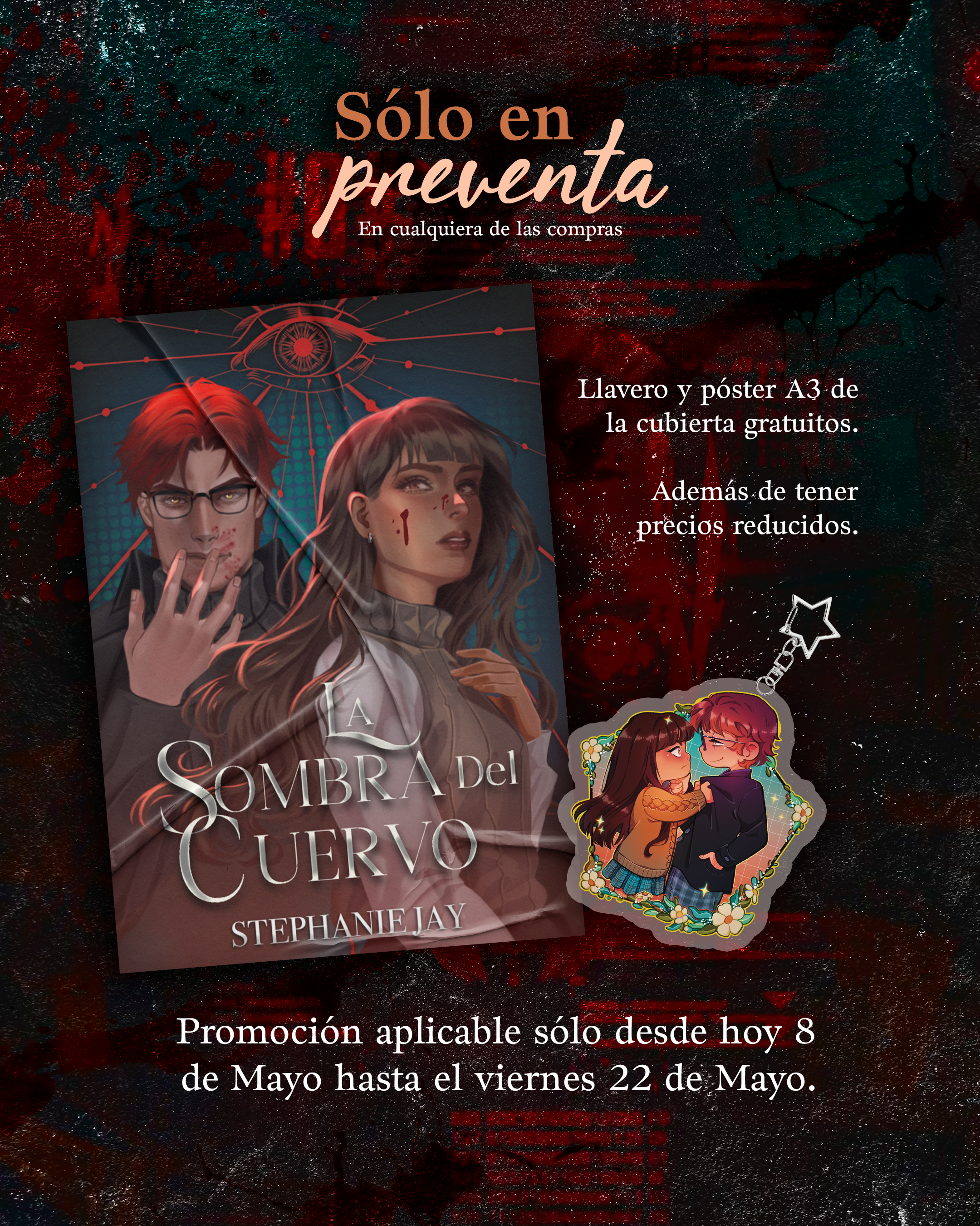 Caja literaria La sombra del Cuervo