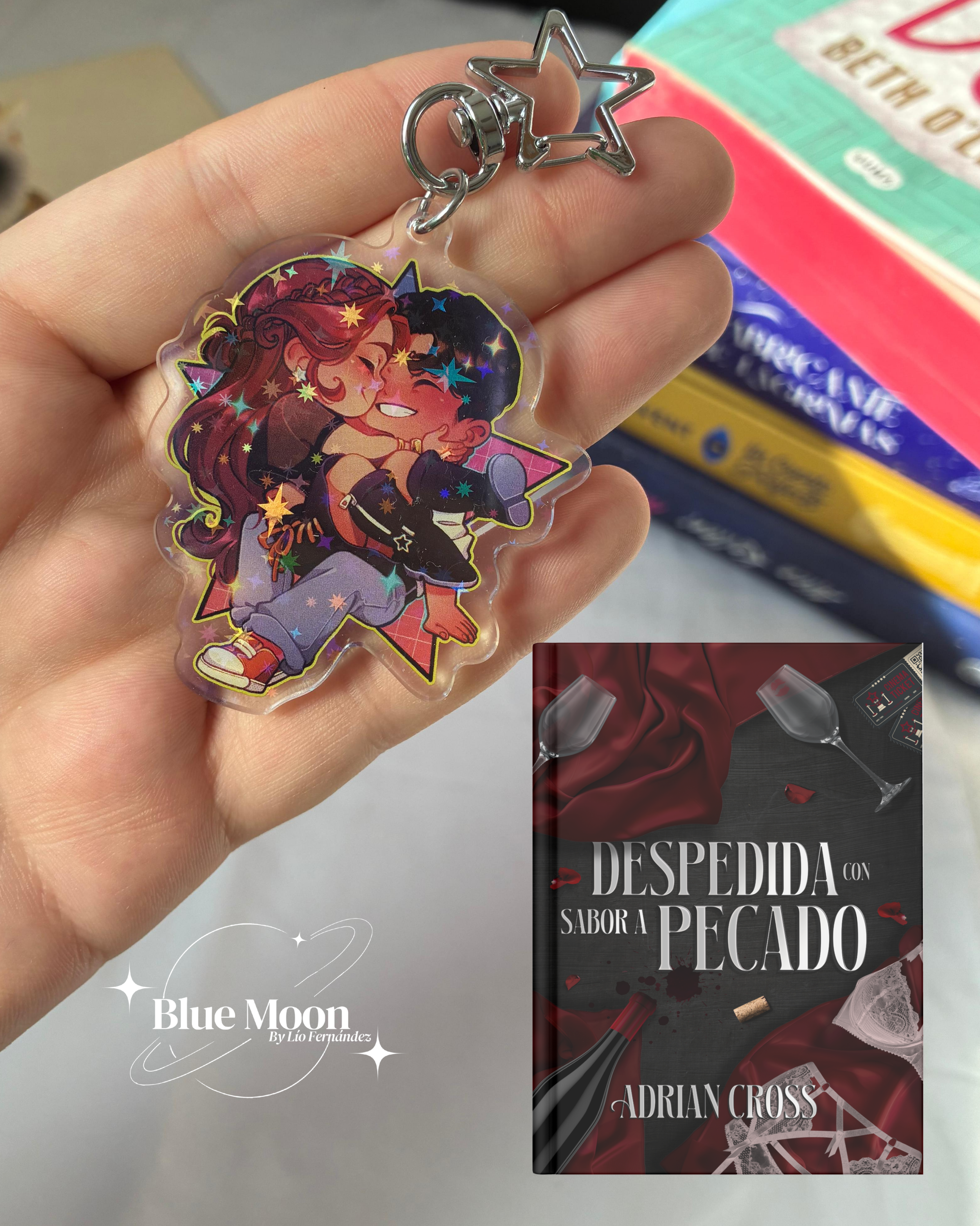 Llavero oficial de Despedida con sabor a pecado, Adrian Cross